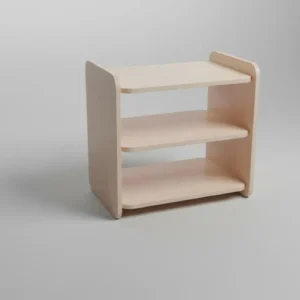 TV Stand with 0.6 meters width, 0.4 meters depth and 0.6 meters height.